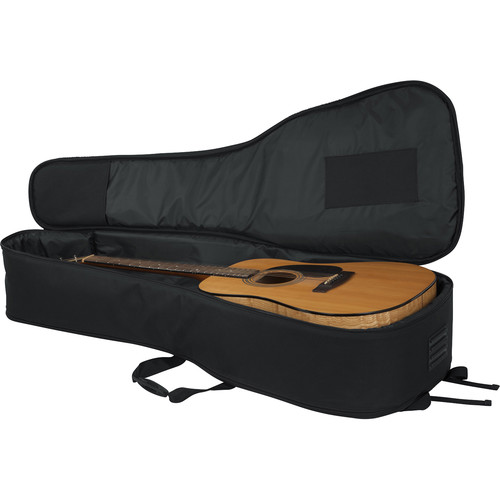 Gator 4G Series Double Gig Bag with Backpack Straps for Acoustic & Electric Guitar - Gator Cases, Inc.