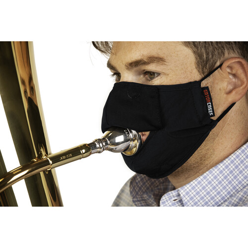 Gator Wind Instrument Double-Layer Face Mask (Medium) - Gator Cases, Inc.