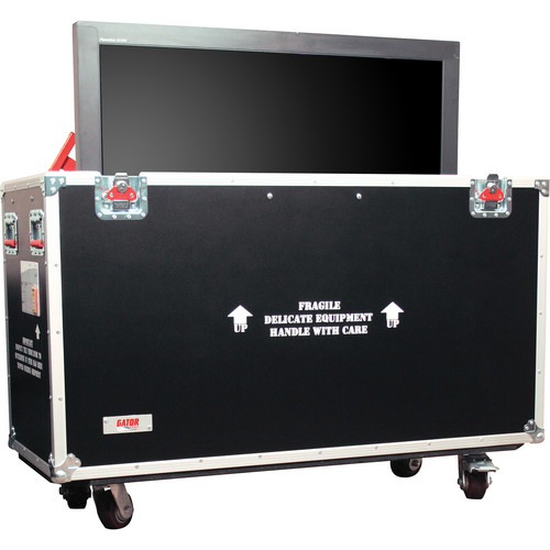 Gator G-TOURLCDLIFT55 55" LCD/Plasma Lift Road Case (Black) - Gator Cases, Inc.