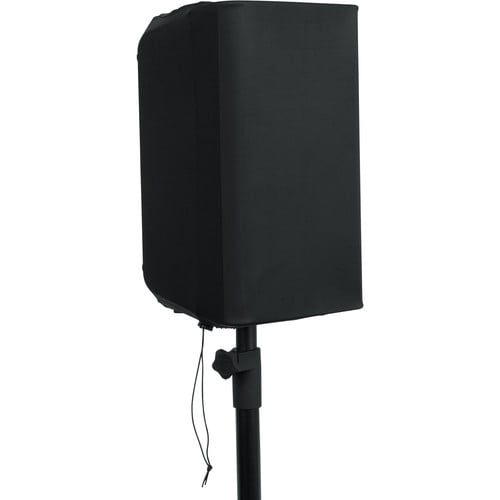Gator Stretchy Speaker Cover for Select 10 to 12" Portable Speaker Cabinet (Black) - Gator Cases, Inc.