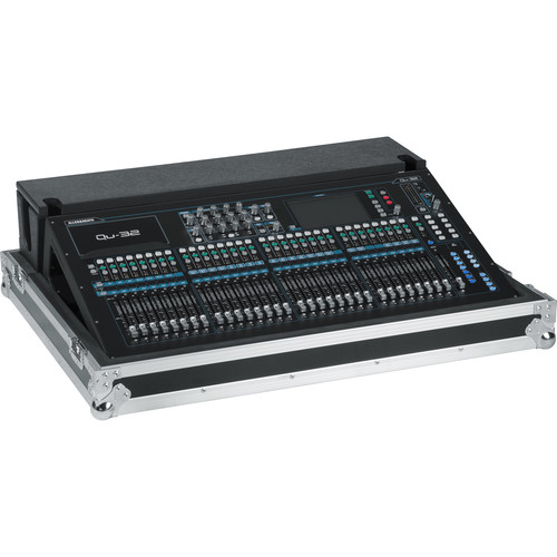 Gator G-TOURQU32 ATA Wood Flight Case for Allen & Heath QU32 Mixing Console with Doghouse Design - Gator Cases, Inc.