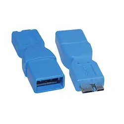 Covid ADP-USB3AF-MCBM Adapter, USB-A 3.0 Female To USB Micro-B Male - Covid, Inc.