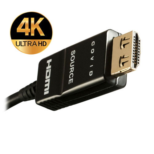 Covid P-HDAEC-50 HDMI AOC Cable, 18G, Shielded, Plenum, 50ft - Covid, Inc.