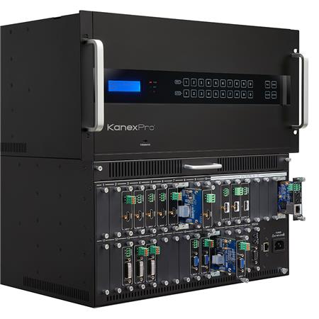 KanexPro Powerful 4K 32x32 Modular Matrix Switcher with Cards Included - KanexPro