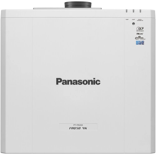 Panasonic PT-FRZ50WU7 5200-Lumen 4K UHD Conference Room Laser DLP Projector (White) - Panasonic