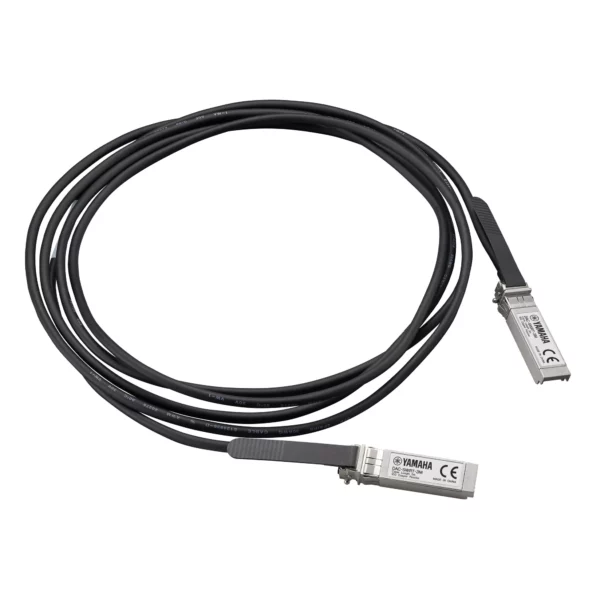 Yamaha DAC-SWRT-3M Direct Attach Cable for SWR2311P, SWR2310 & SWR2100P Series network switches - Yamaha Commercial Audio Systems, Inc.