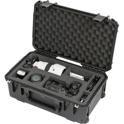 SKB iSeries 20117 Waterproof Wheeled Case for Two Sony A7R IV Cameras - SKB