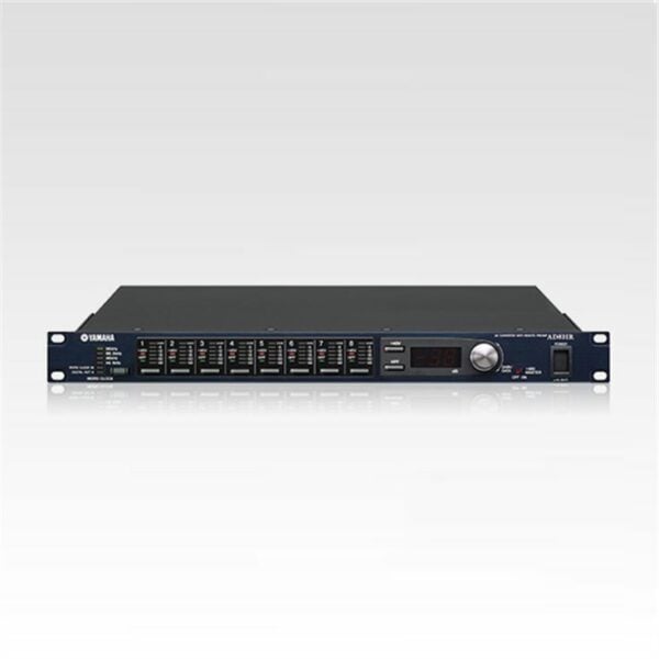 Yamaha AD8HR 8 Channel AD Converter with Remote Mic Preamp - Yamaha Commercial Audio Systems, Inc.
