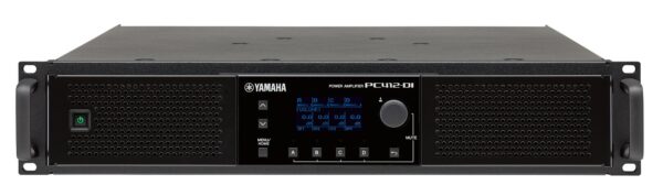Yamaha PC412-DI 4-ch x 1200 watts (8Ω) or (70/100V) with Euroblock connectors - Yamaha Commercial Audio Systems, Inc.