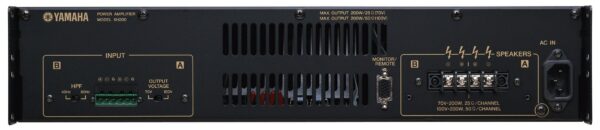 Yamaha XH200 Compact, Lightweight 200W + 200W Distribution Power Amp for Installed Systems - Yamaha Commercial Audio Systems, Inc.