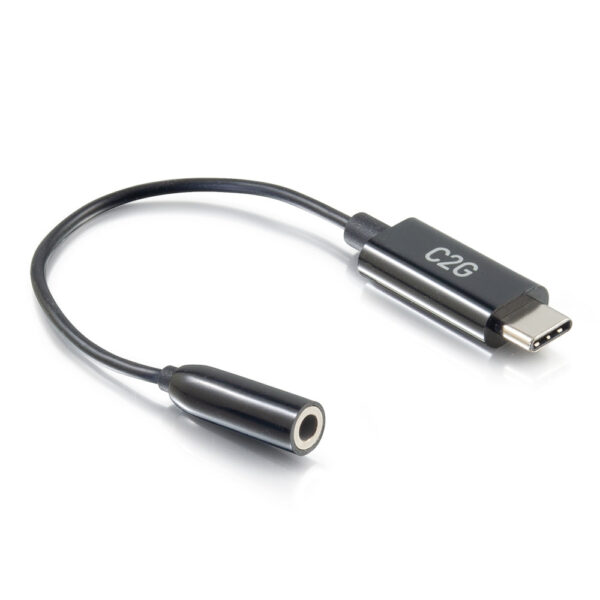 C2G 54426 USB C to AUX 3.5mm Adapter - C2G