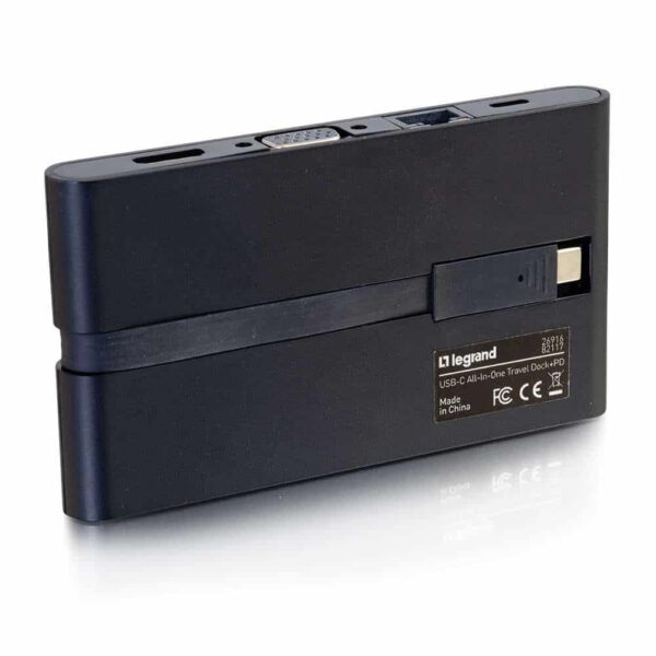C2G 26916 USB C to HDMI VGA Ethernet Hub SD PD - C2G
