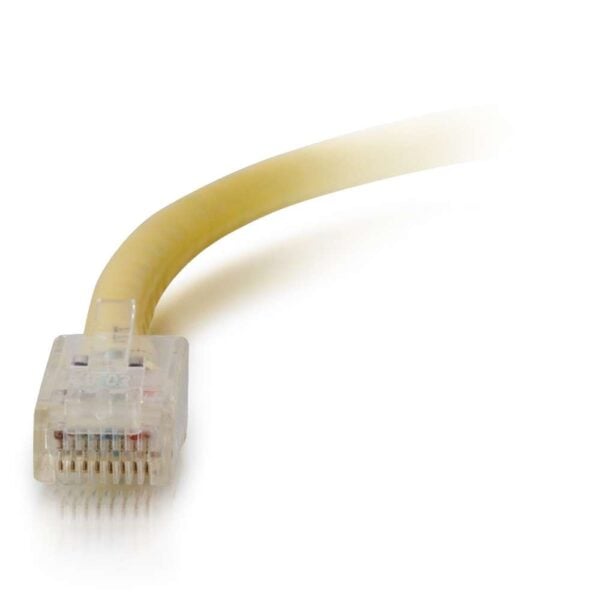 C2G 50753 15ft Cat6a Snagless Utp Cable-Yellow - C2G