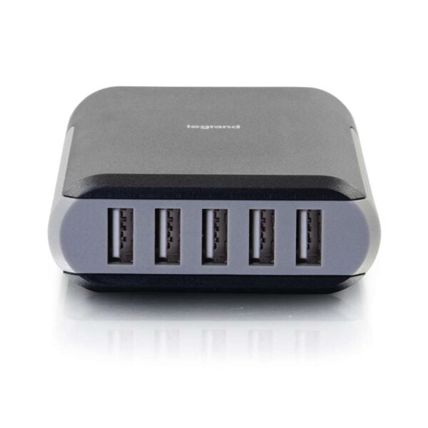 C2G 20278 5-Port USB Wall Charger - AC to USB - C2G