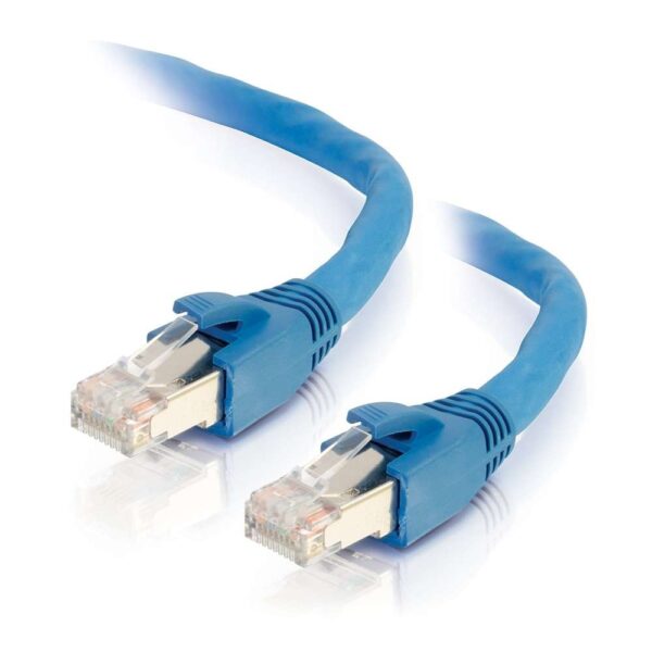 C2G 43168 75ft Cat6 Snagless Solid Stp Cable-Blu - C2G