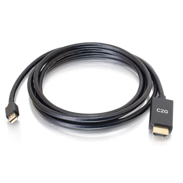 C2G 54436 6ft mDP to HDMI Cable 4K Passive Black - C2G