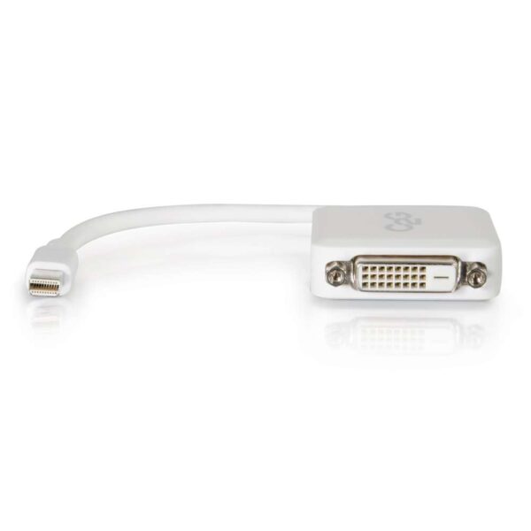 C2G 54312 8in C2G Mini DisplayPort M to DVI F White - C2G