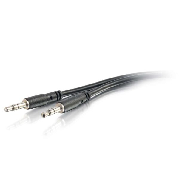 C2G 22600 3ft/0.9m Slim AUX 3.5mm M to M Cable - C2G