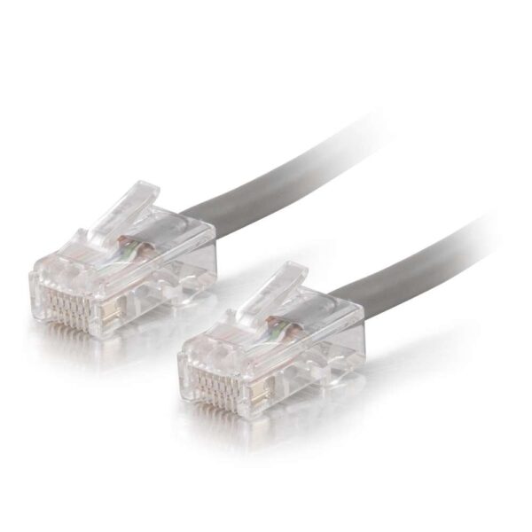 C2G 15233 QS 25FT CAT5E NON BOOTED CMP GRY - C2G