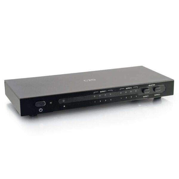 C2G 41389 HDMI Matrix Switcher 4X2 4K60 4:2:0 - C2G