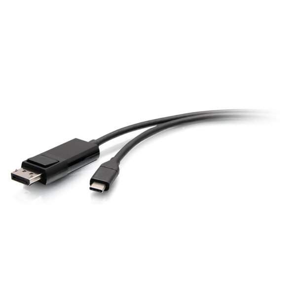 C2G C2G54474 3ft USB-C to 4k60Hz DisplayPort Black - C2G