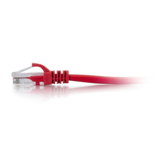 C2G 50812 25ft Cat6a Snagless Utp Cable-Red - C2G