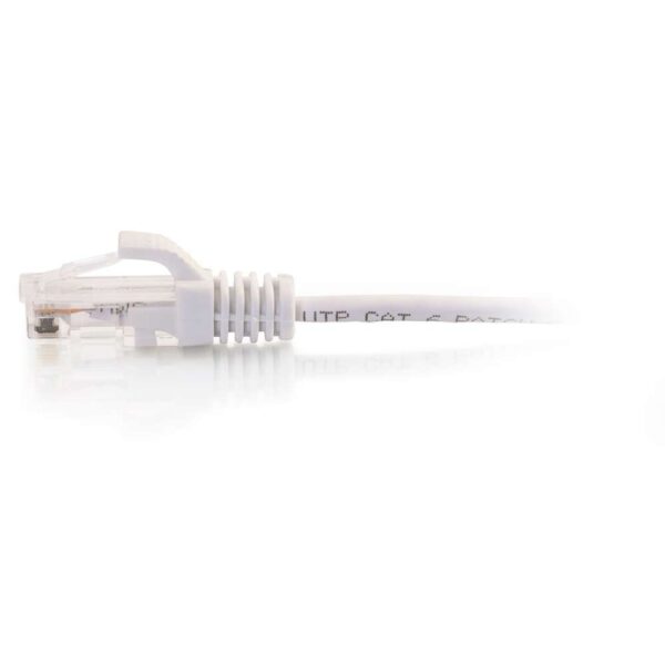 C2G 01188 7ft/2.1m Cat6 Cable UTP Slim 28awg White - C2G