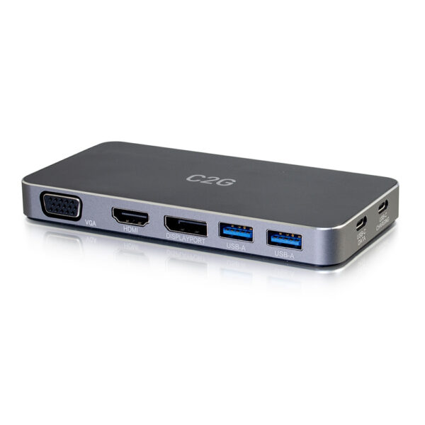 C2G C2G54477 USB C Dual 1080p Docking Station Kit - C2G