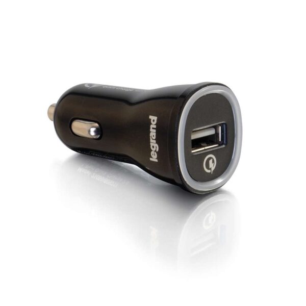 C2G 21069 1 Port USB Car Charger Quick Charge 2.0 - C2G