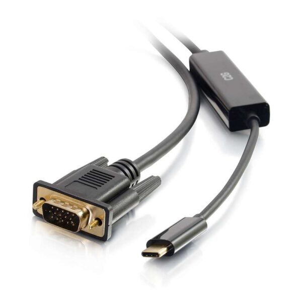 C2G 26893 15ft USB-C to VGA Video Adapter Cable - C2G