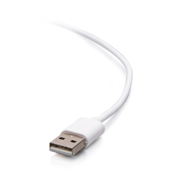 C2G C2G29906 6ft/1.8m USB A to Lightning Cable White - C2G