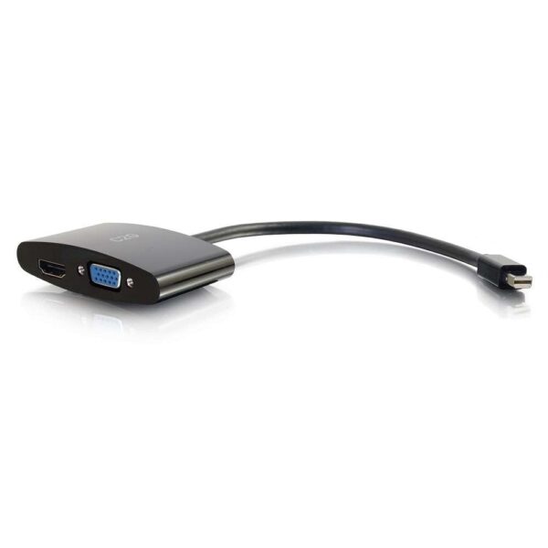 C2G 28271 MiniDisplayPort to HDMI/VGA Adapter Black - C2G