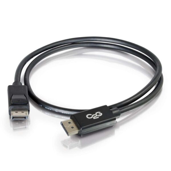 C2G 54423 1ft DisplayPort Cable Latches 4K - C2G