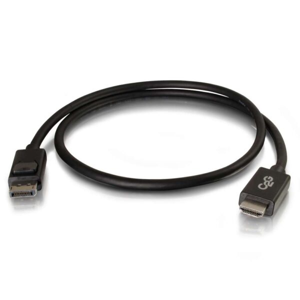 C2G 54326 6ft/1.8m C2G DisplayPort M to HDMI M Black - C2G