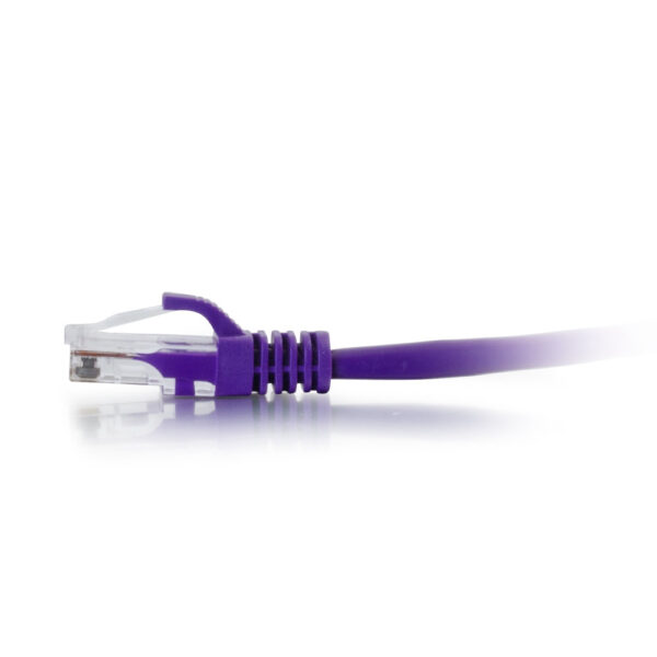 C2G 50817 1ft Cat6a Snagless Utp Cable-Purple - C2G