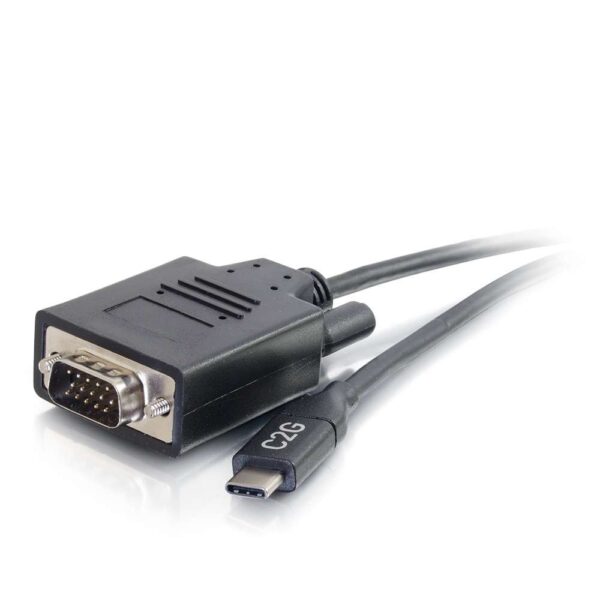 C2G 26893 15ft USB-C to VGA Video Adapter Cable - C2G