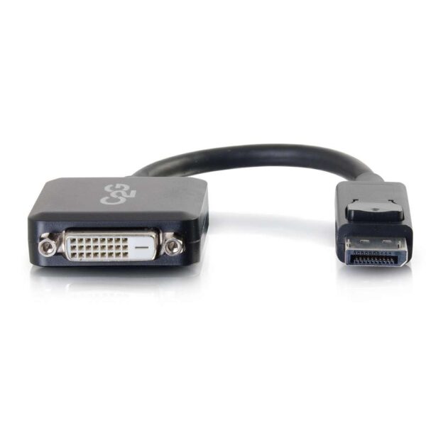 C2G 54321 8in C2G DisplayPort M to DVI F Black - C2G