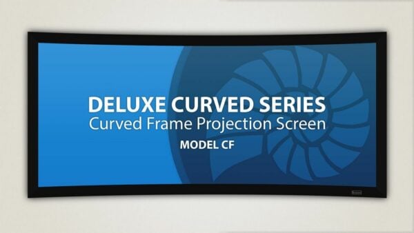 Severtson CF2351653DMP Deluxe Curved Series 2.35:1 165" Projection Screen - SeVision 3D Micro-Perf - Severtson Screens