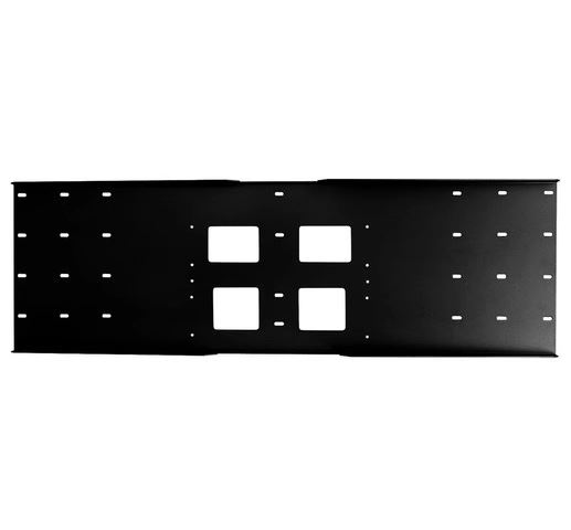 Peerless WSP724-GB Triple Metal stud wall plate For PLA Series 16" 20" 24" stud centers - Peerless