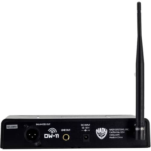 Nady DW-11-HT Digital Single Transmitter Fixed Frequency Wireless Handheld Microphone System - Nady