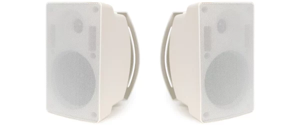 Pure Resonance Audio S5W 5" Outdoor Surface Mount Loudspeaker White) - Pure Resonance Audio