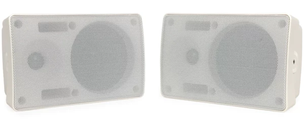 Pure Resonance Audio S5W 5" Outdoor Surface Mount Loudspeaker White) - Pure Resonance Audio