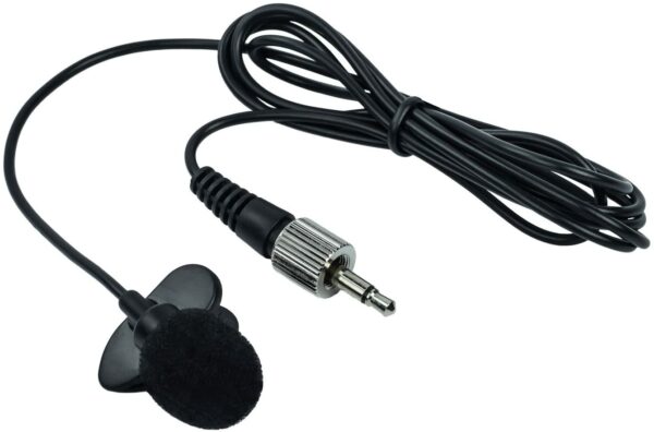 Nady LM-14-U 14mm Unidirectional Lapel Microphone with 3.5mm locking plug - Nady