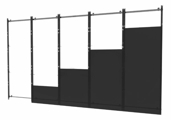 Peerless DS-LEDIER-6X3 6x3 Flat Wall Mount for Samsung IER and IFR dvLED Display - Peerless