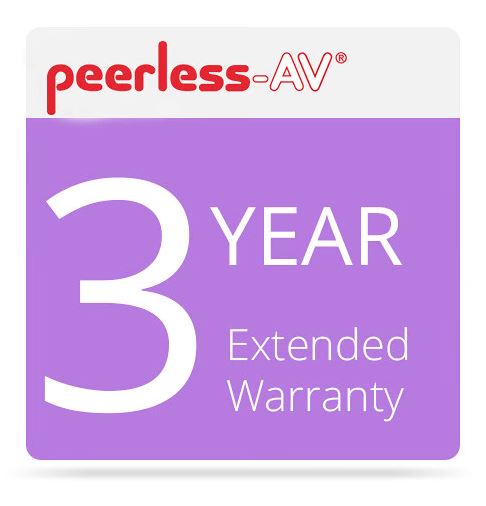 Peerless 55XHBWARR-345 XHB 55" - Additional Three Year Extended Warranty - Peerless