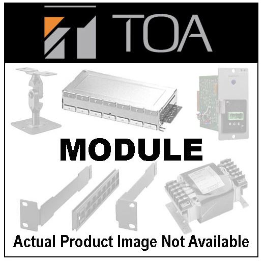 Toa Electronics U-01P - Unbalanced Line Input Module for 900 Series (1/4" Phone Jack) - TOA Electronics