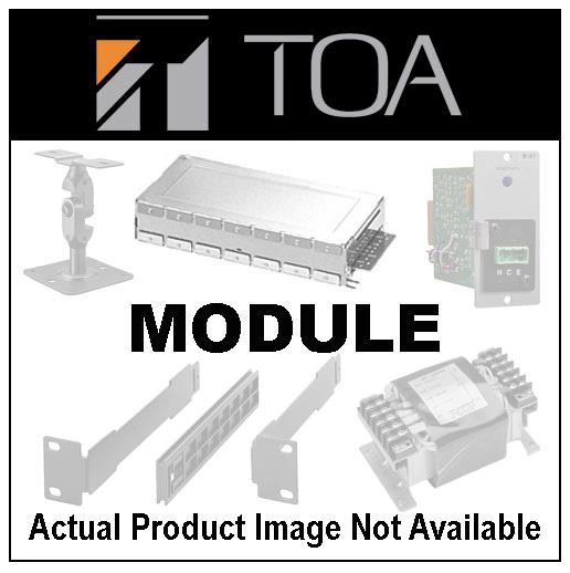 Toa Electronics U-03S - Unbalanced Line Input Module with High/Low Cut Filters - TOA Electronics