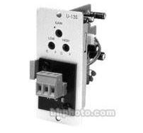 Toa Electronics U-13S - Unbalanced Line Input Module with High/Low Cut Filters and Mute-Receive for 900 Series (Removable Terminal Block) - TOA Electronics