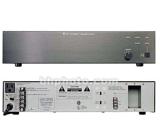 Toa Electronics P-906MK2 60 Watt Single-Channel Modular Power Amplifier - TOA Electronics