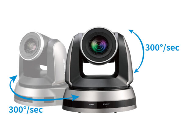 Lumens VC-TA50B AI Auto Tracking PTZ Camera - HD PTZ Camera with Multiple Tracking Modes, 20x Zoom and PoE+ - Black - Lumens